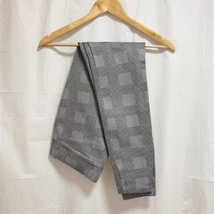 Old Navy Stevie Pant Dressy Gray Plaid Design NWOT Medium